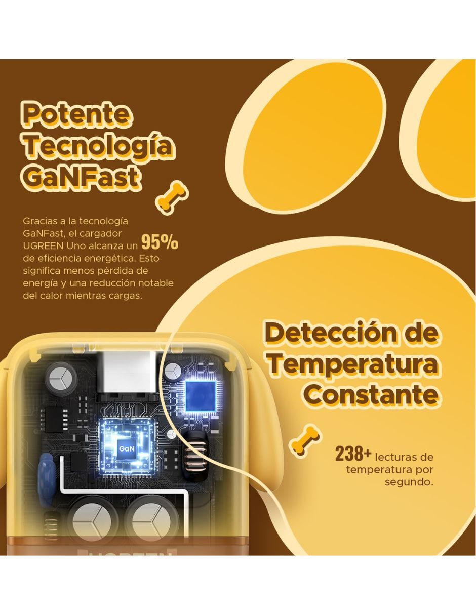 Cargador pared USB tipo C 30 W 12