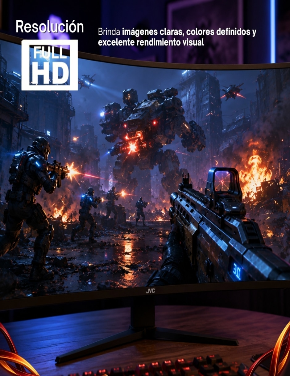 Monitor gamer SI32GX2_05 VA Full HD 32 pulgadas SI32GX2_05 5
