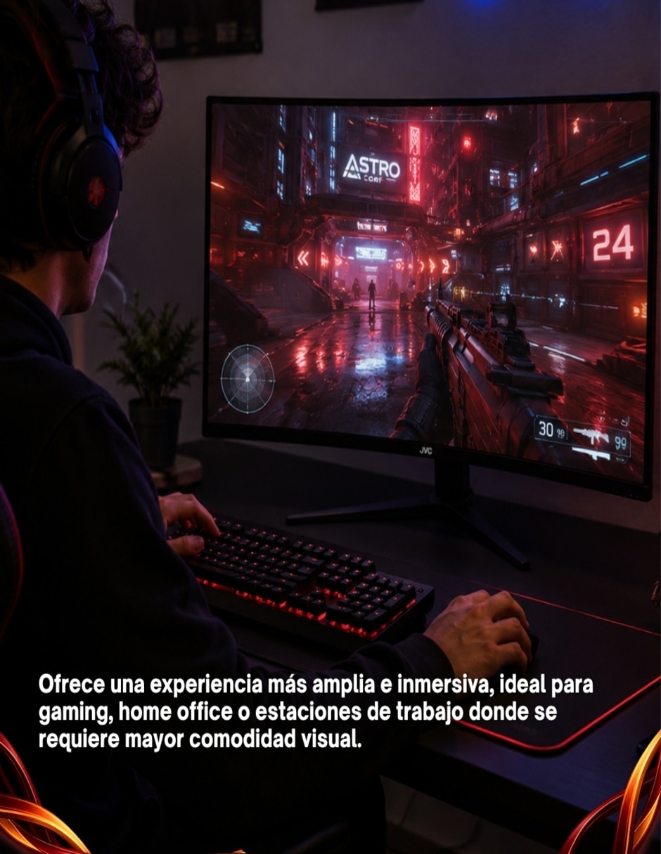 Monitor gamer si32gx2 va full hd 32 pulgadas si32gx2