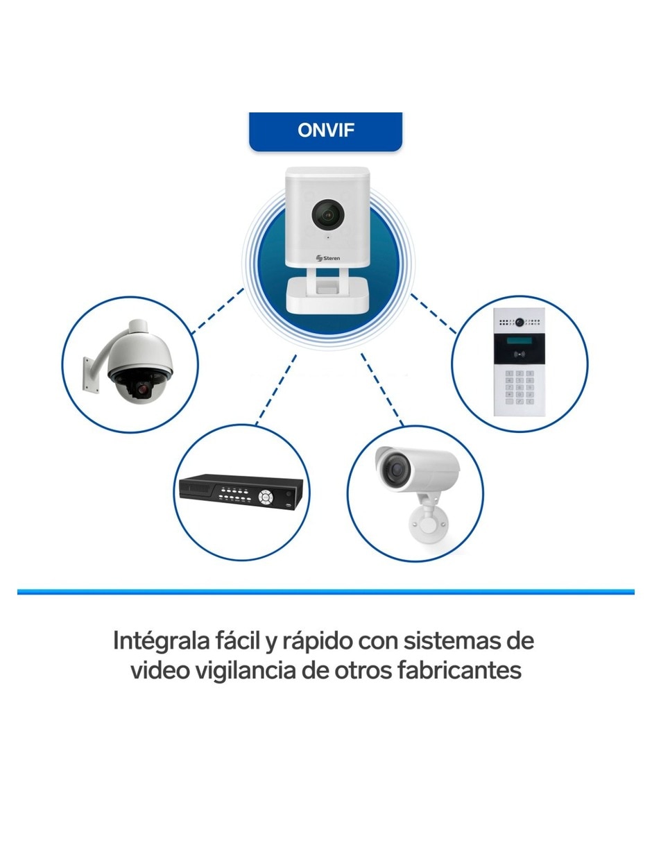 Cámara individual de seguridad modelo alámbrica 2K 85° para exterior 11