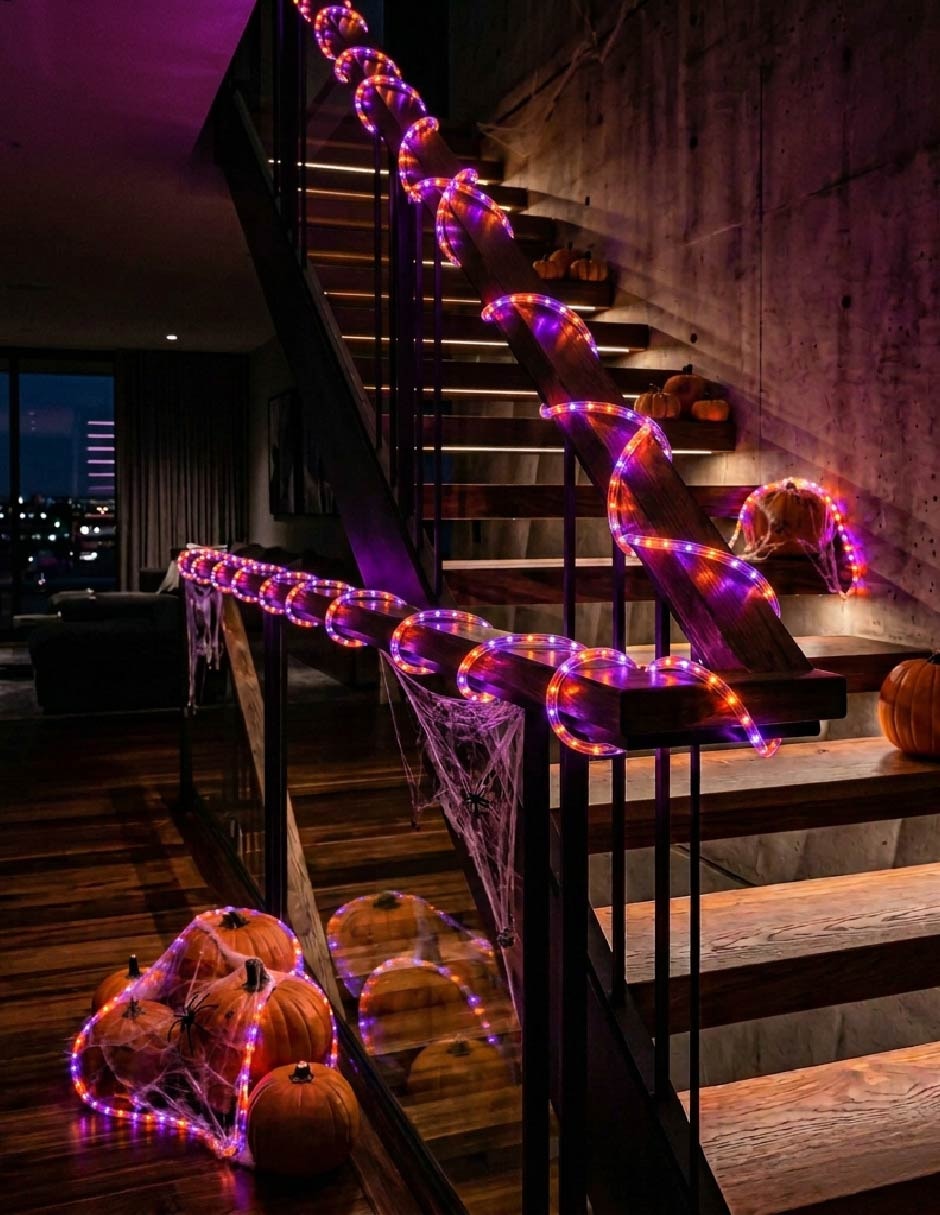 Serie led led familia decoración l602635 con continuos focos 2