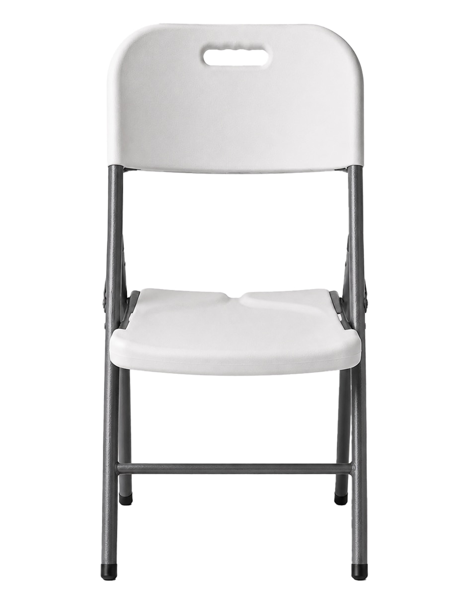 Silla plegable 4 piezas de polietileno 5