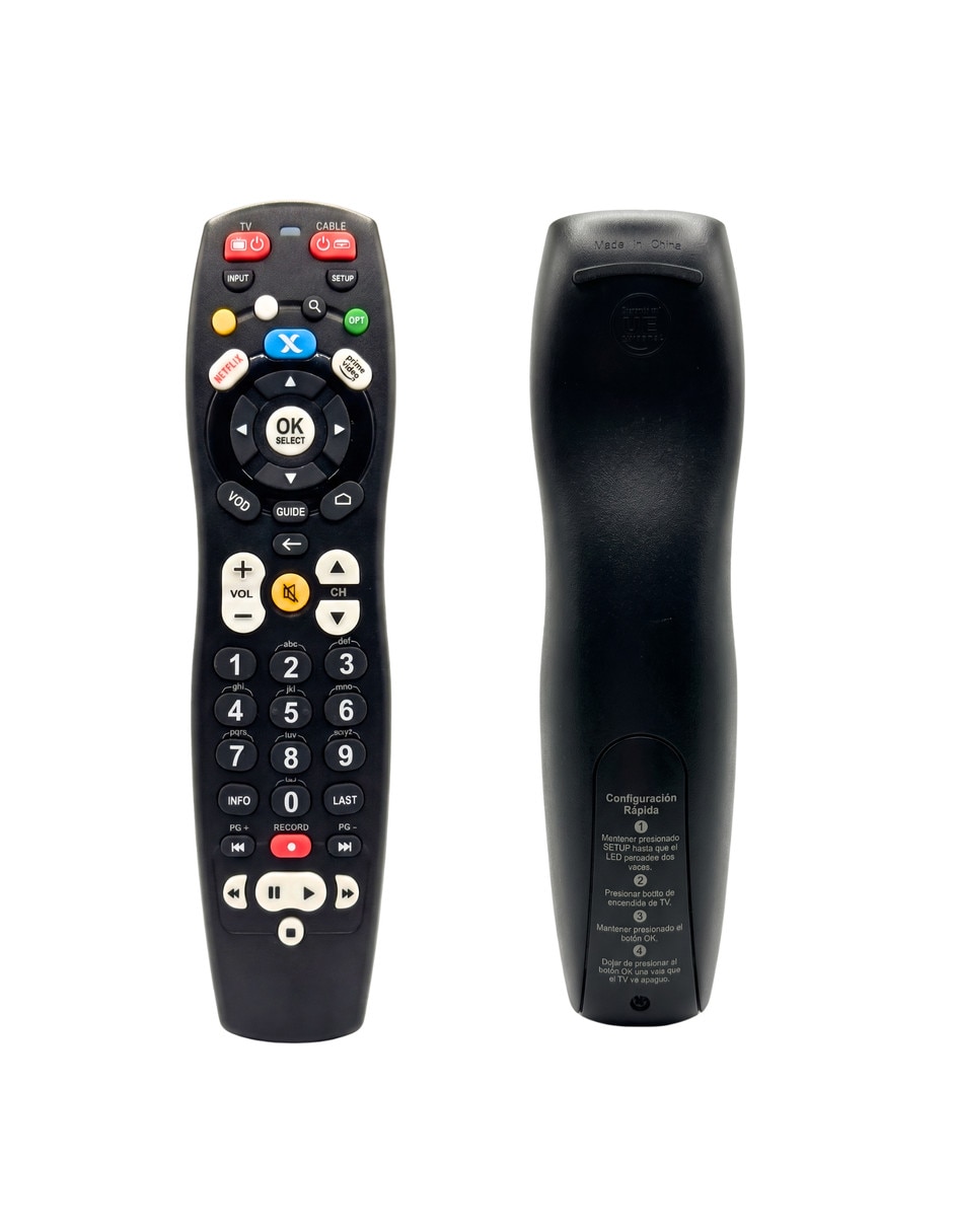 Control remoto para Universal para TV Mega Xview Decodificador 2