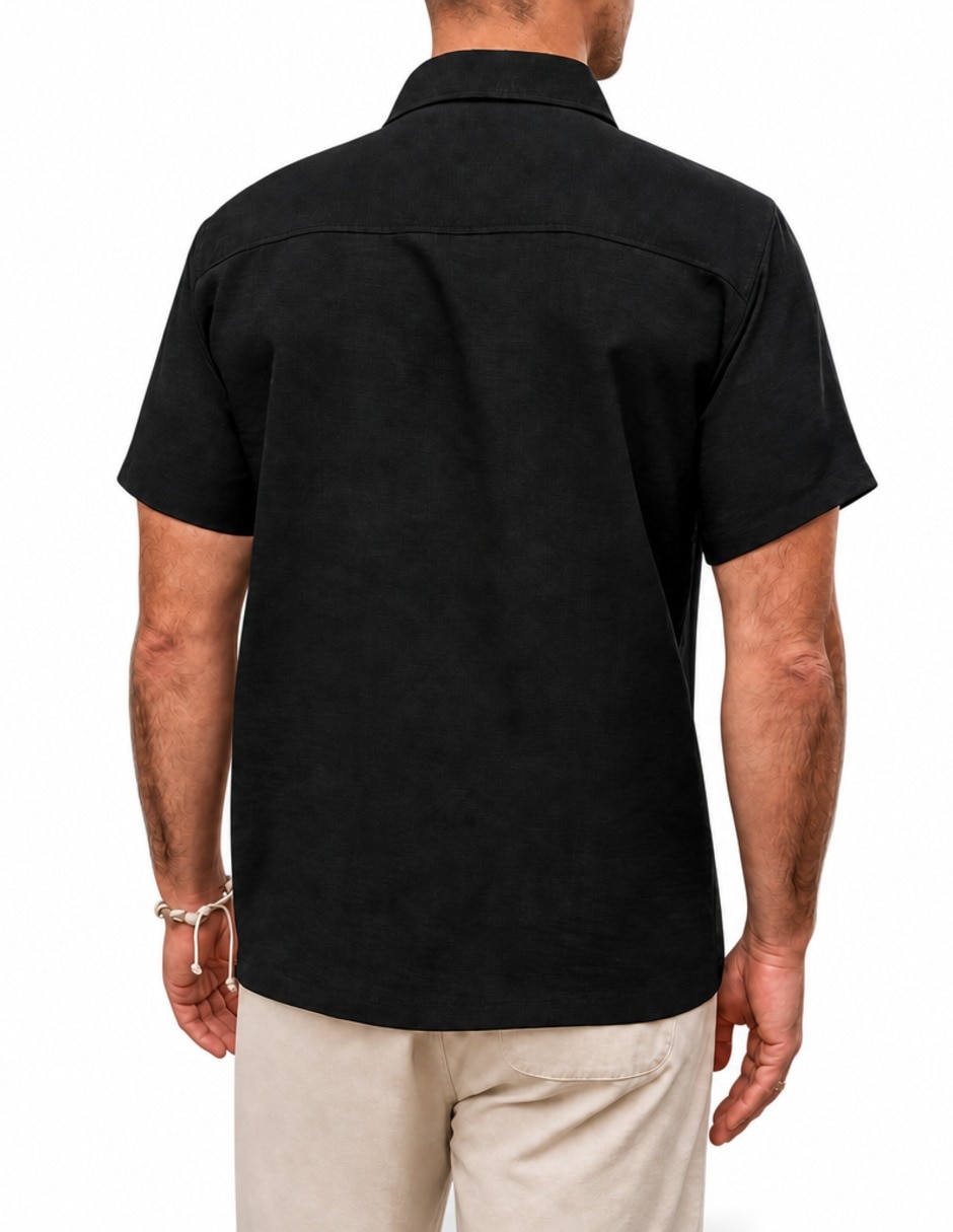 Guayabera manga Corta para Hombre 5