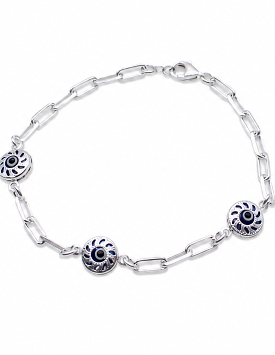 Pulsera de plata con