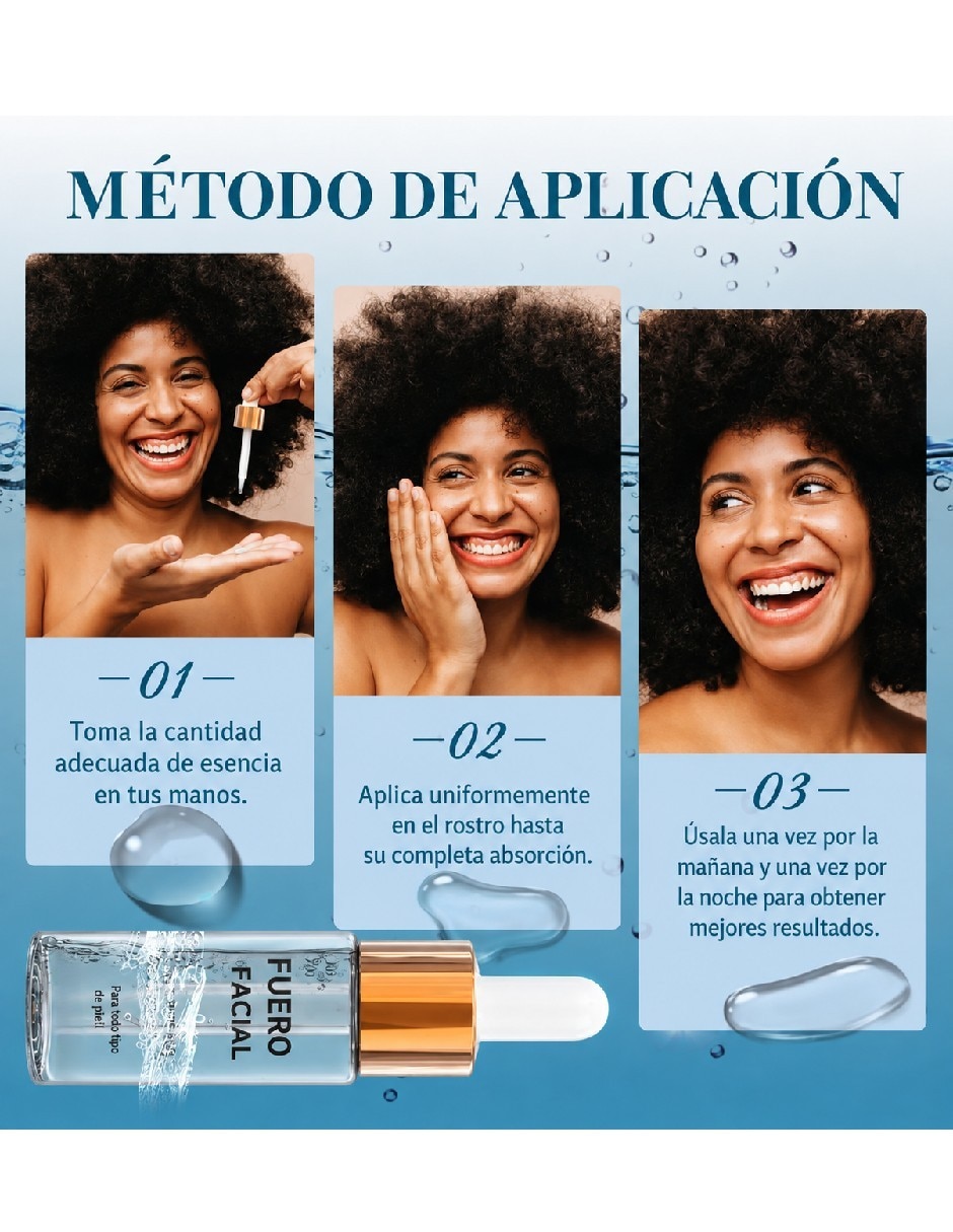 Sérum reafirmante facial antiedad con retinol todo tipo piel 5