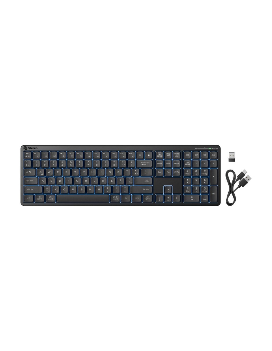 Teclado portátil inalámbrica 5