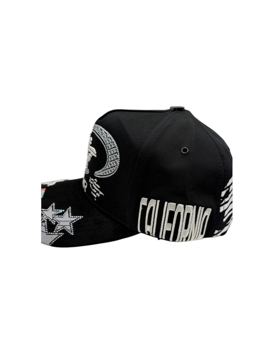 Gorra visera curva snapback casual para hombre 4