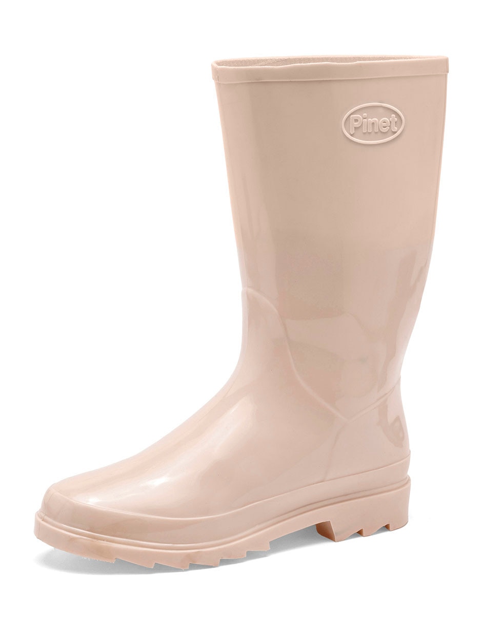 Bota para lluvia media pierna para mujer 4