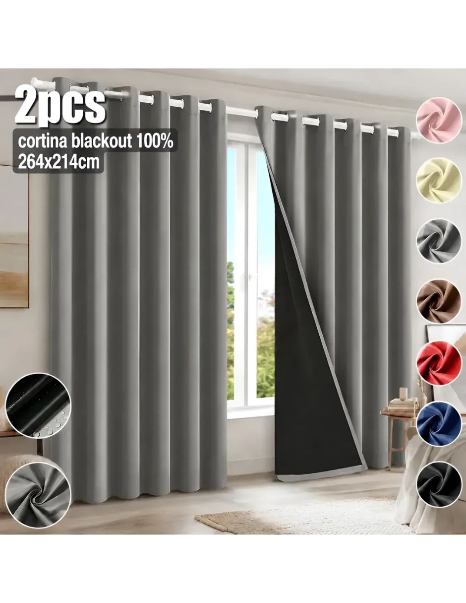 Set cortina black out