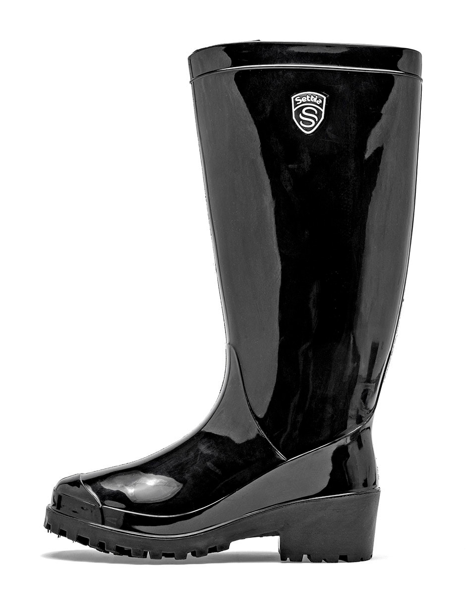Bota para lluvia media pierna para mujer