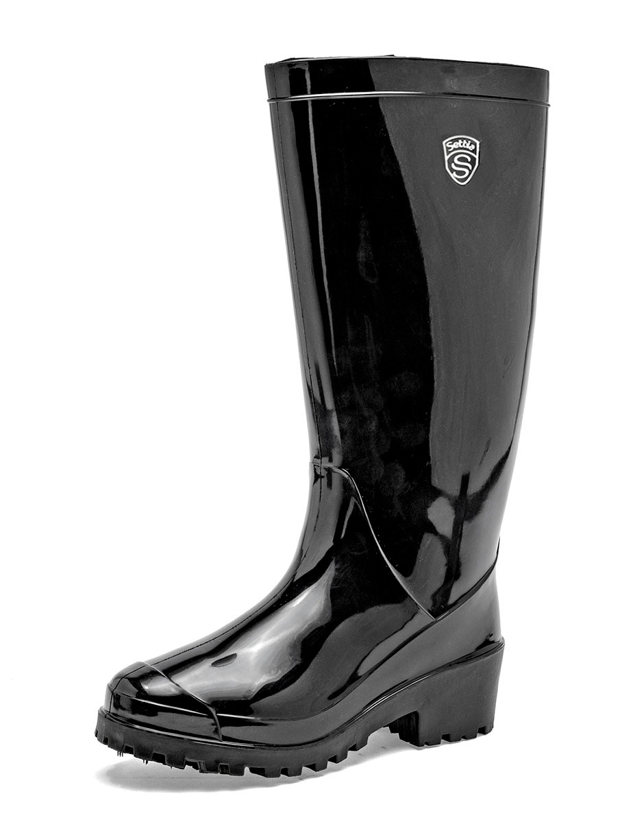 Bota para lluvia media pierna para mujer 5
