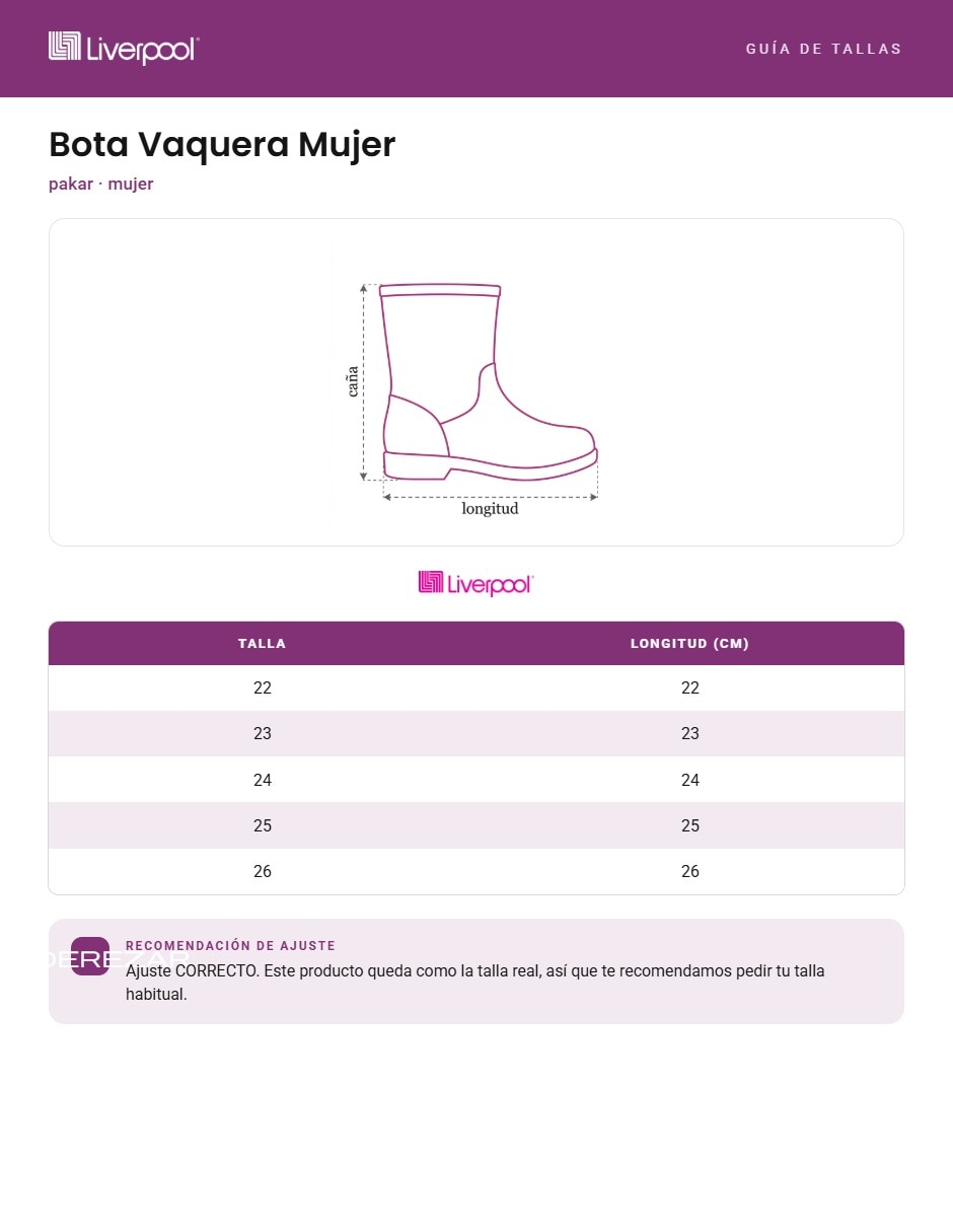 Bota cowboy media pierna para mujer 2