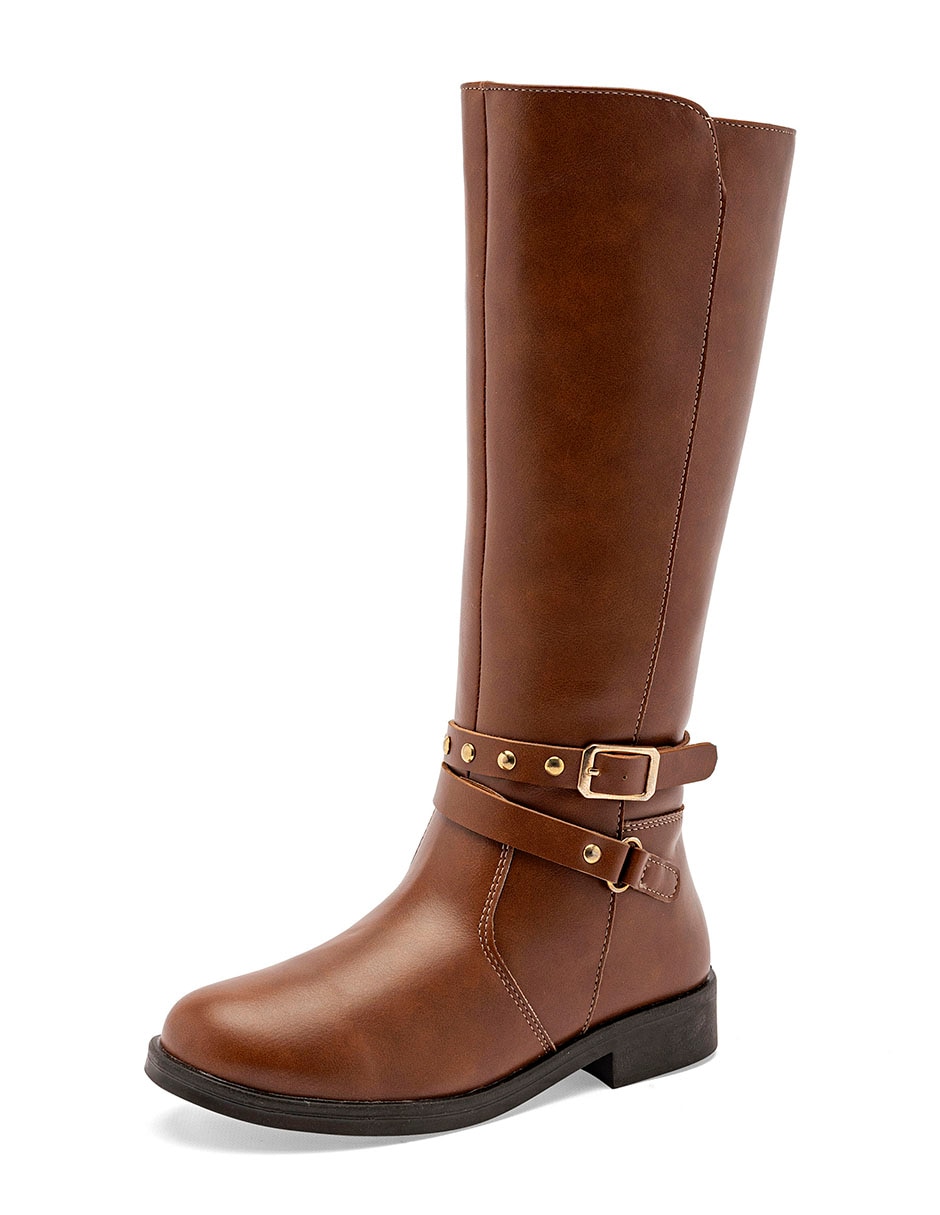 Bota media pierna para mujer 4