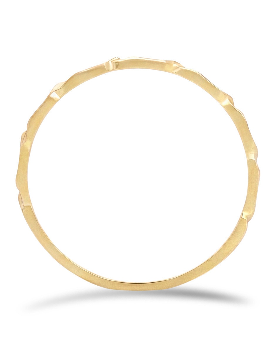Anillo 14 k de oro amarillo brillante 3