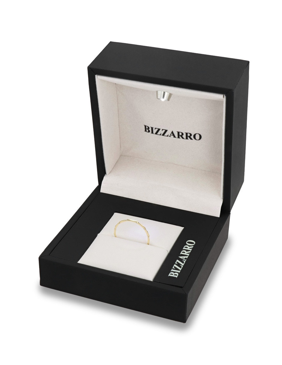 Anillo 14 k de oro amarillo brillante 2
