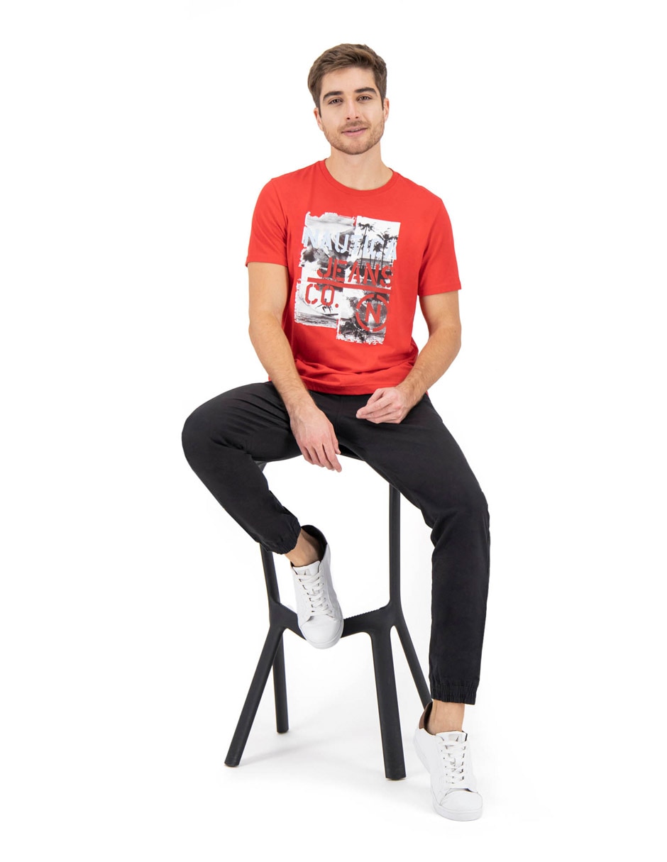 Playera cuello redondo para hombre 3