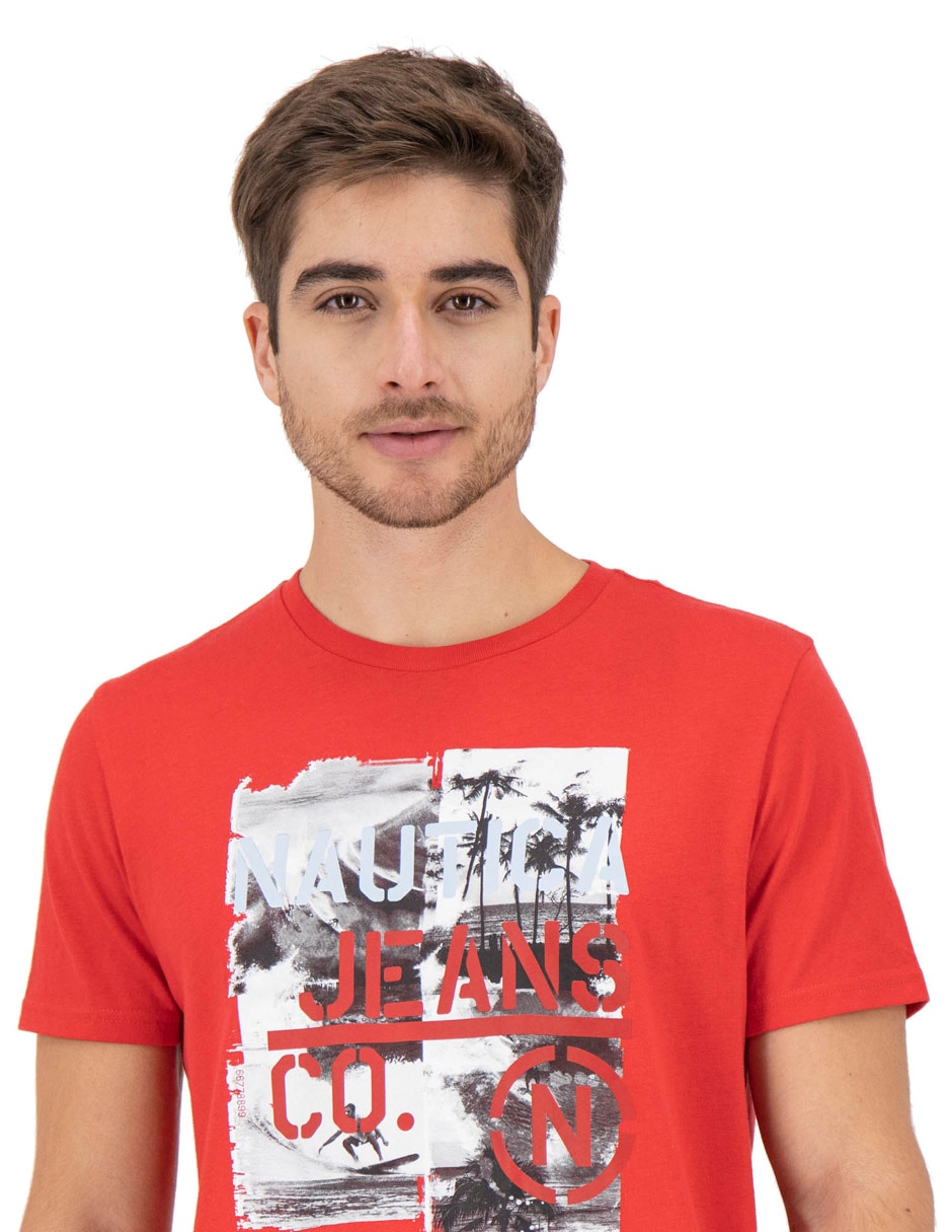 Playera cuello redondo para hombre 2