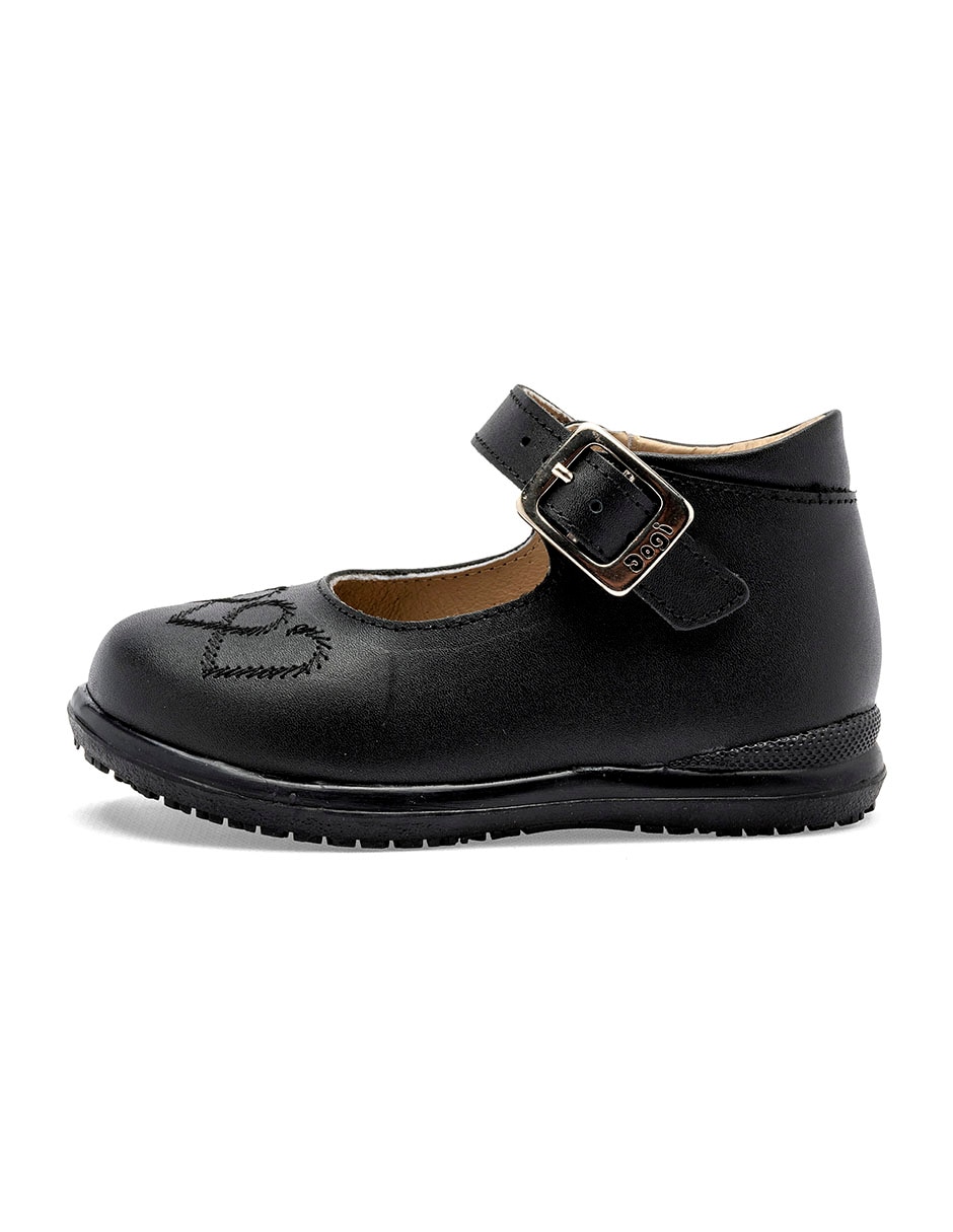 Zapato de piel para bebé niña Zapato de piel para bebé niña