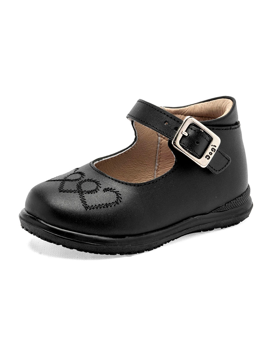 Zapato de piel para bebé niña 5