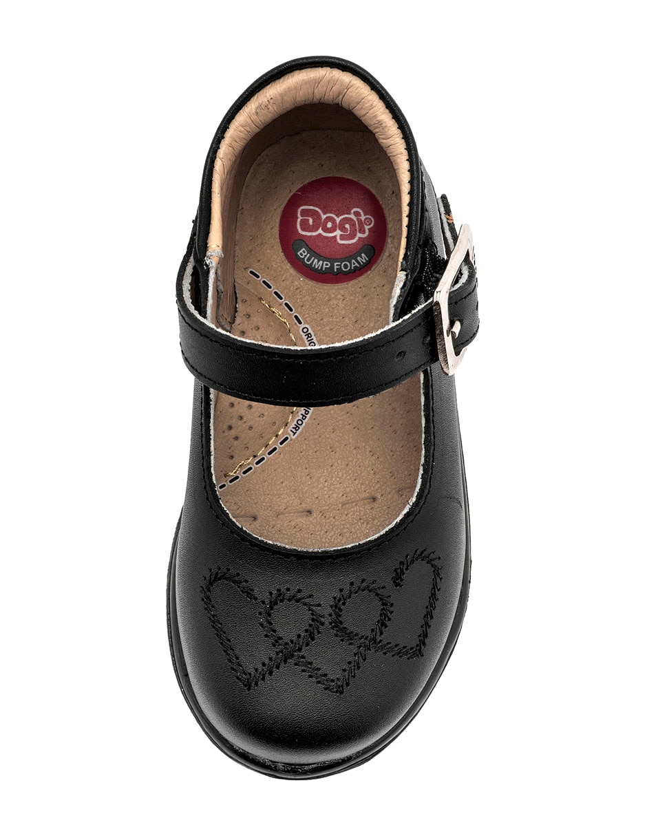 Zapato de piel para bebé niña 4