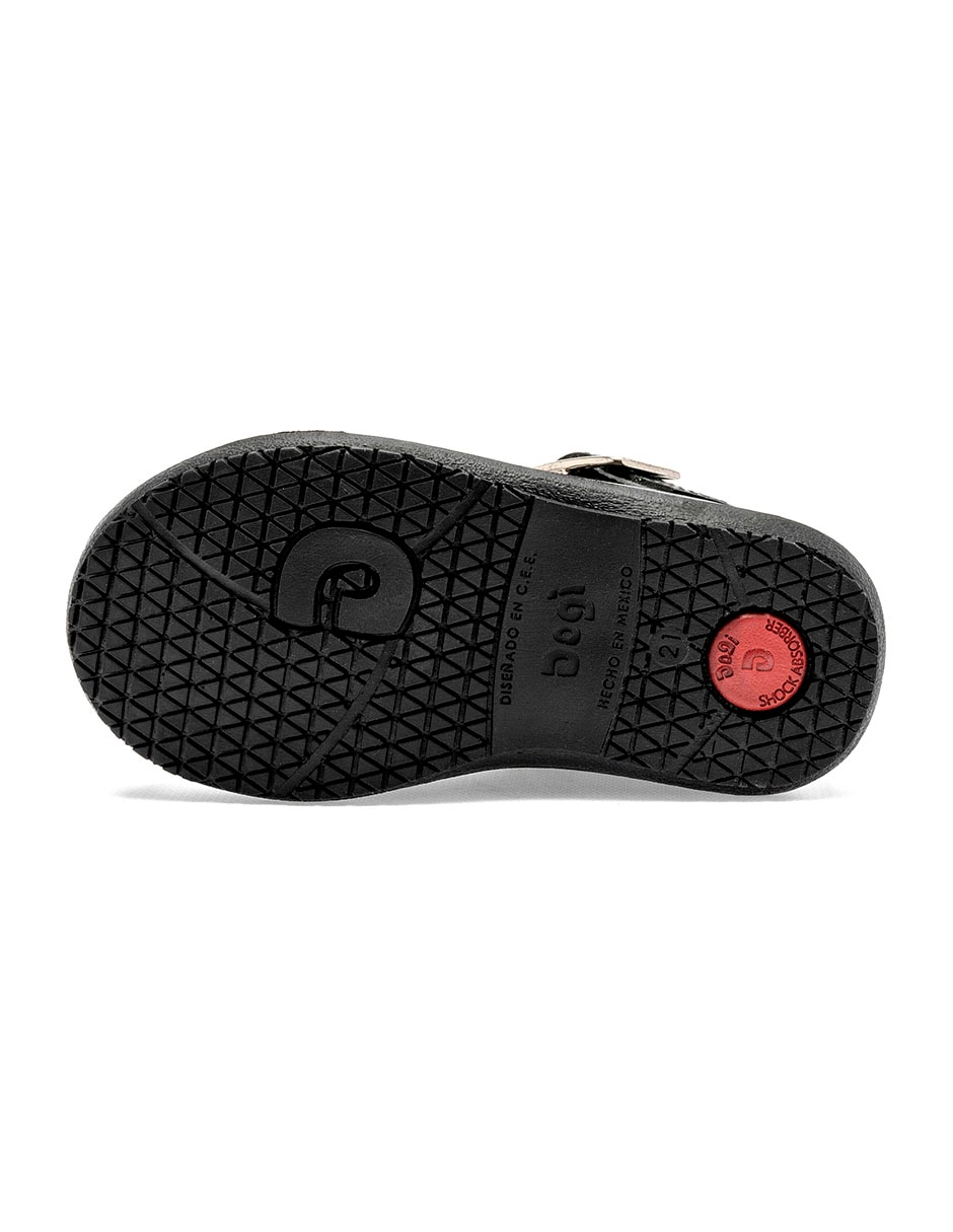 Zapato de piel para bebé niña 2