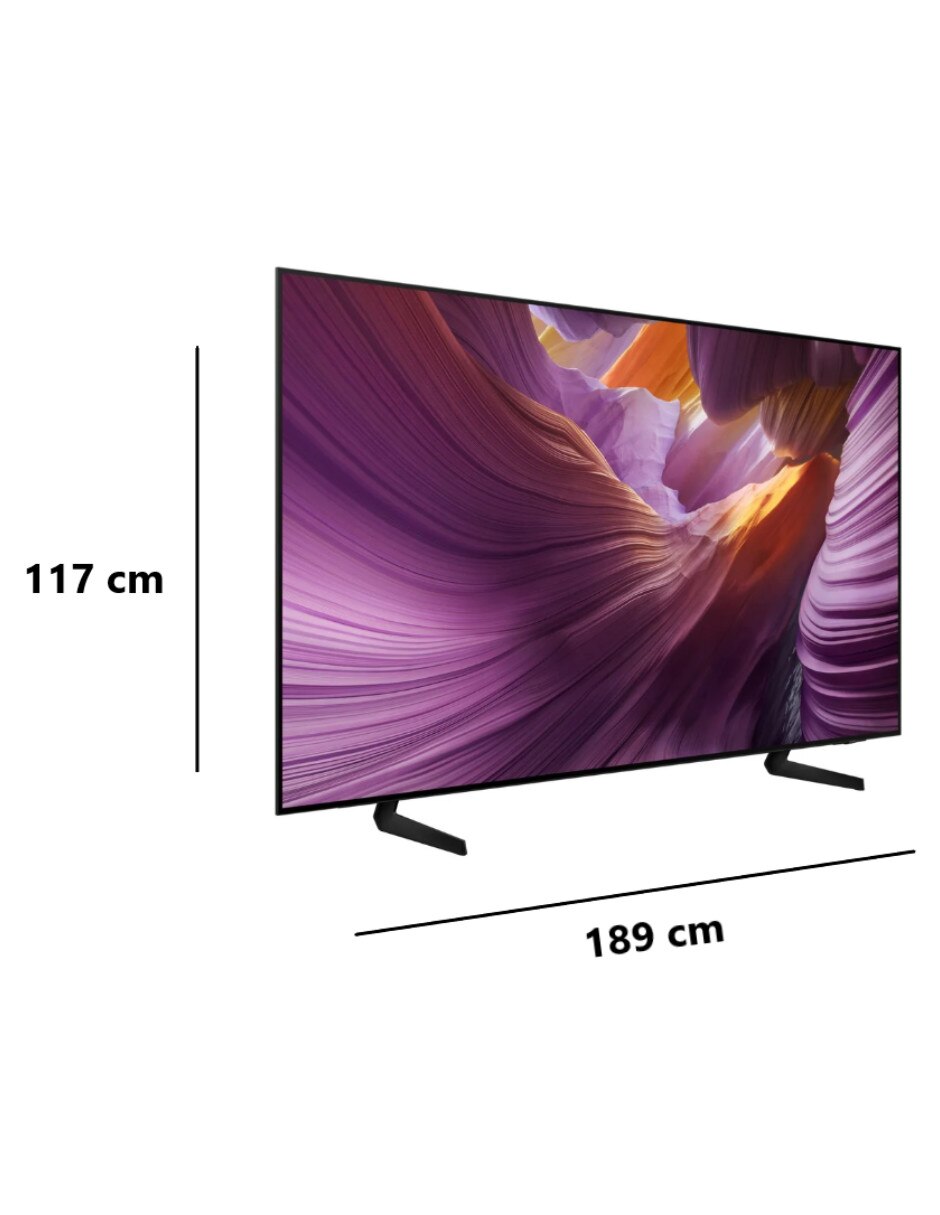 Pantalla smart tv oled de 4k/uhd qn77s85fae con tizen con ai vision 8
