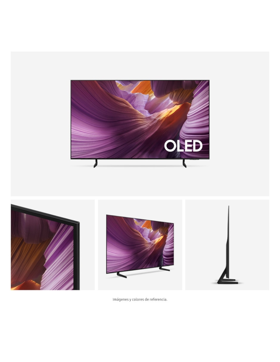 Pantalla smart tv oled de 4k/uhd qn77s85fae con tizen con ai vision 2