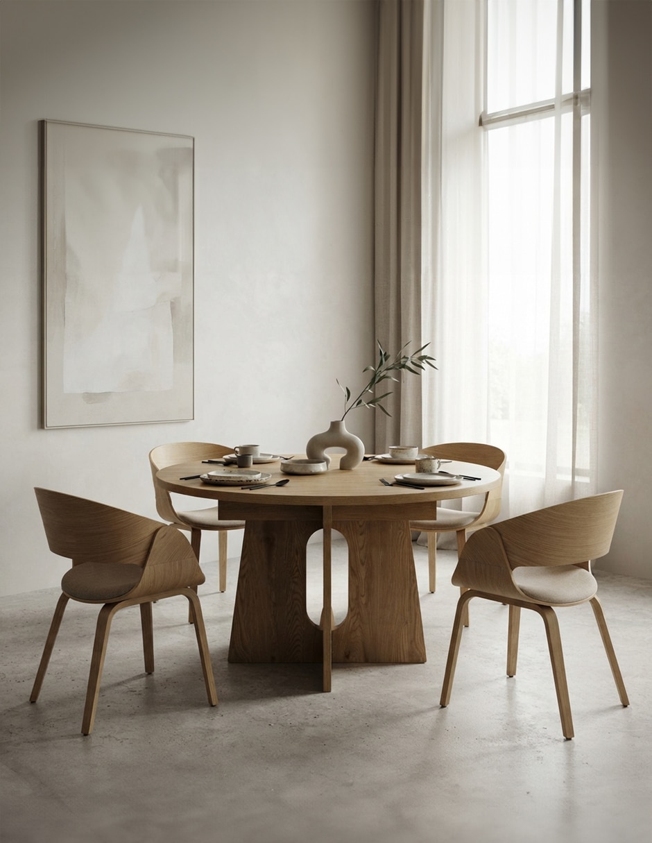 Mesa de comedor armable