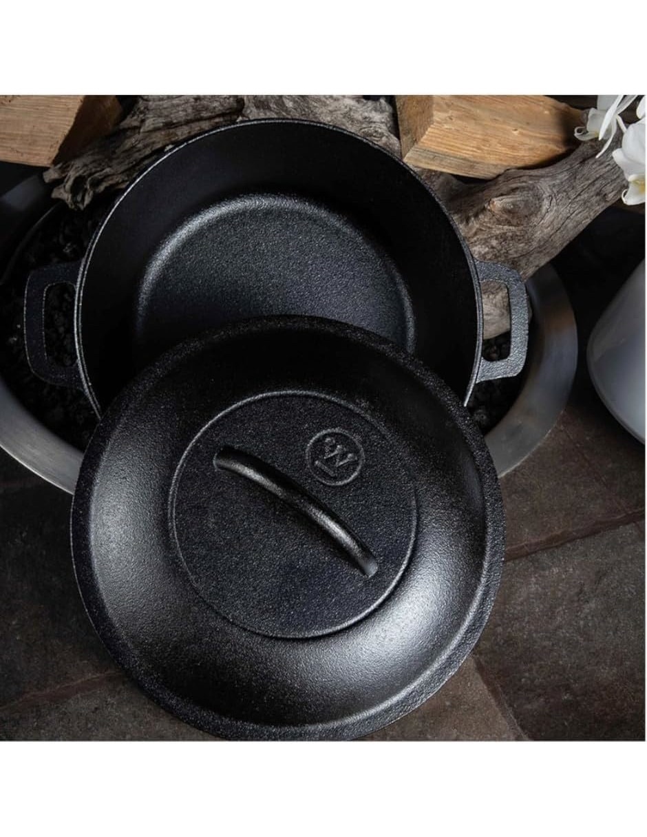 Batería de cocina wccia004bk de hierro fundido antiadherente sin pfoa 4 piezas 9