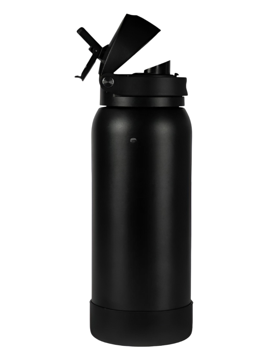 Termo de acero inoxidable con tapa flip top