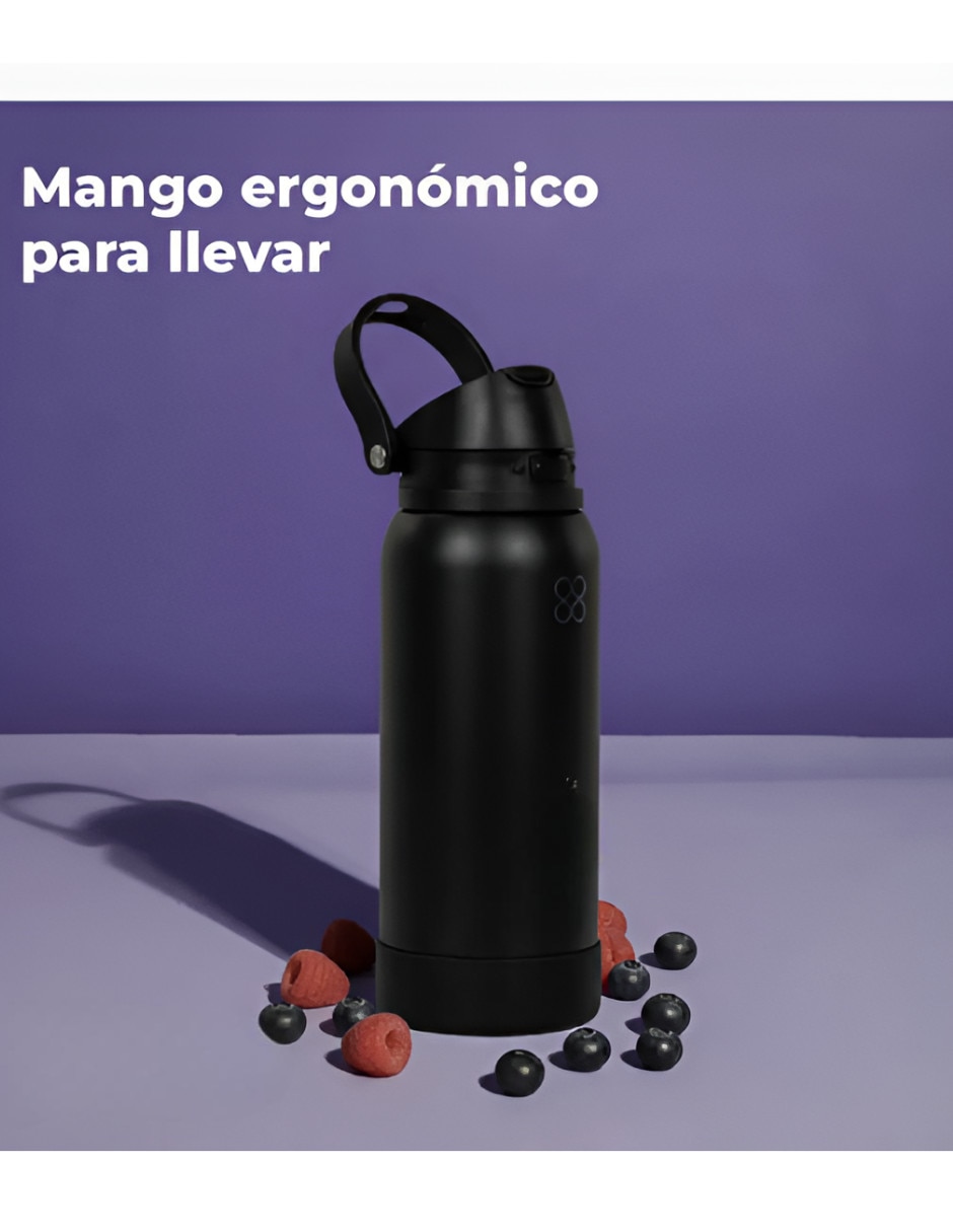 Termo de acero inoxidable con tapa flip top 3