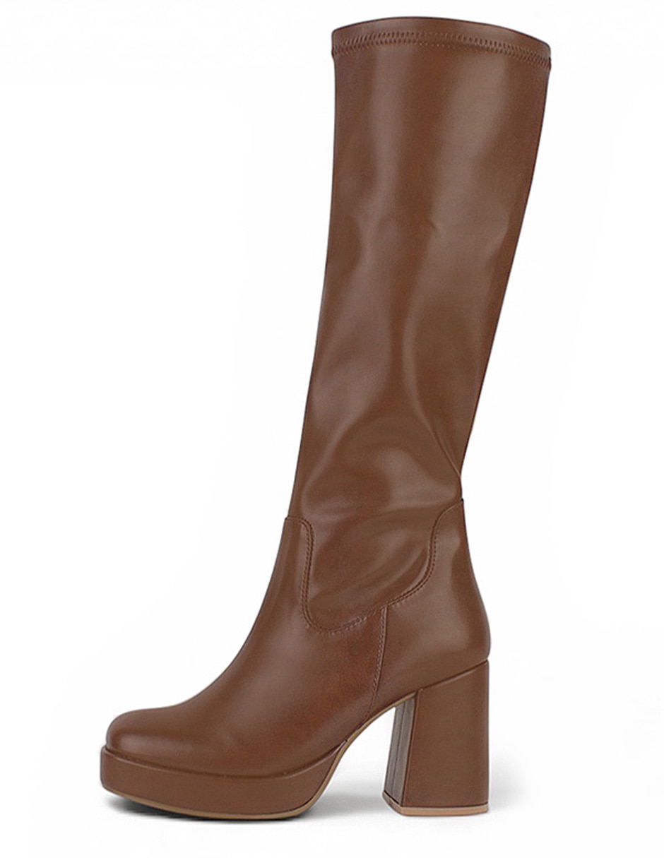 Bota Abajo de la rodilla 8503-343-A de Sintético para mujer