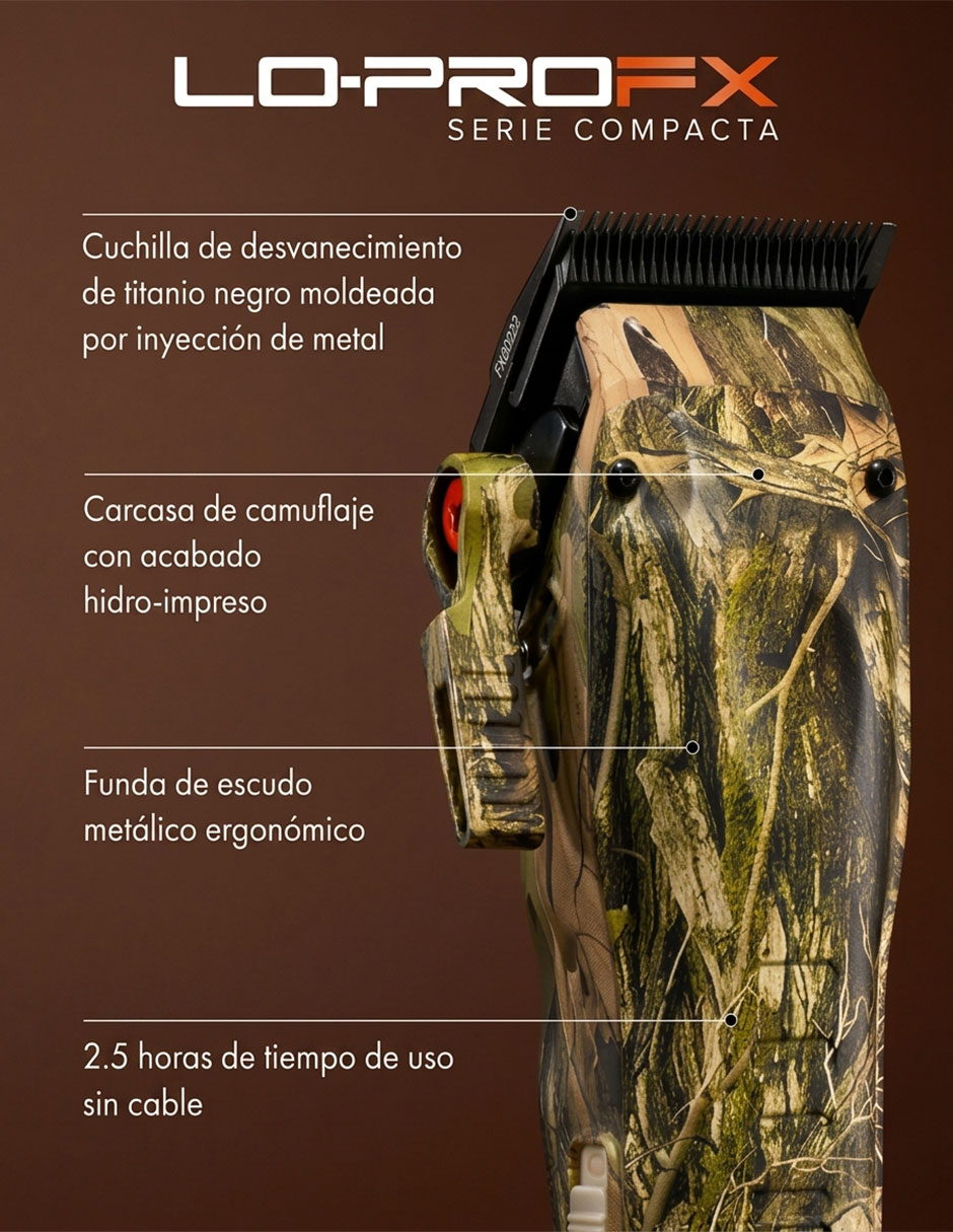 Recortadora de cabello FX82CAM/FX72CAM 5