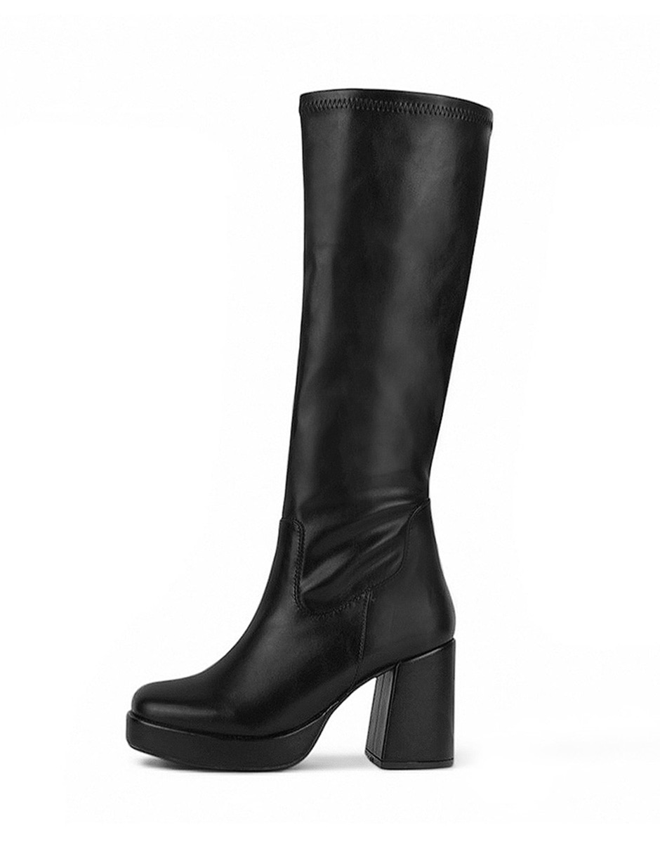 Bota Abajo de la rodilla 8503-343-A de Sintético para mujer 1