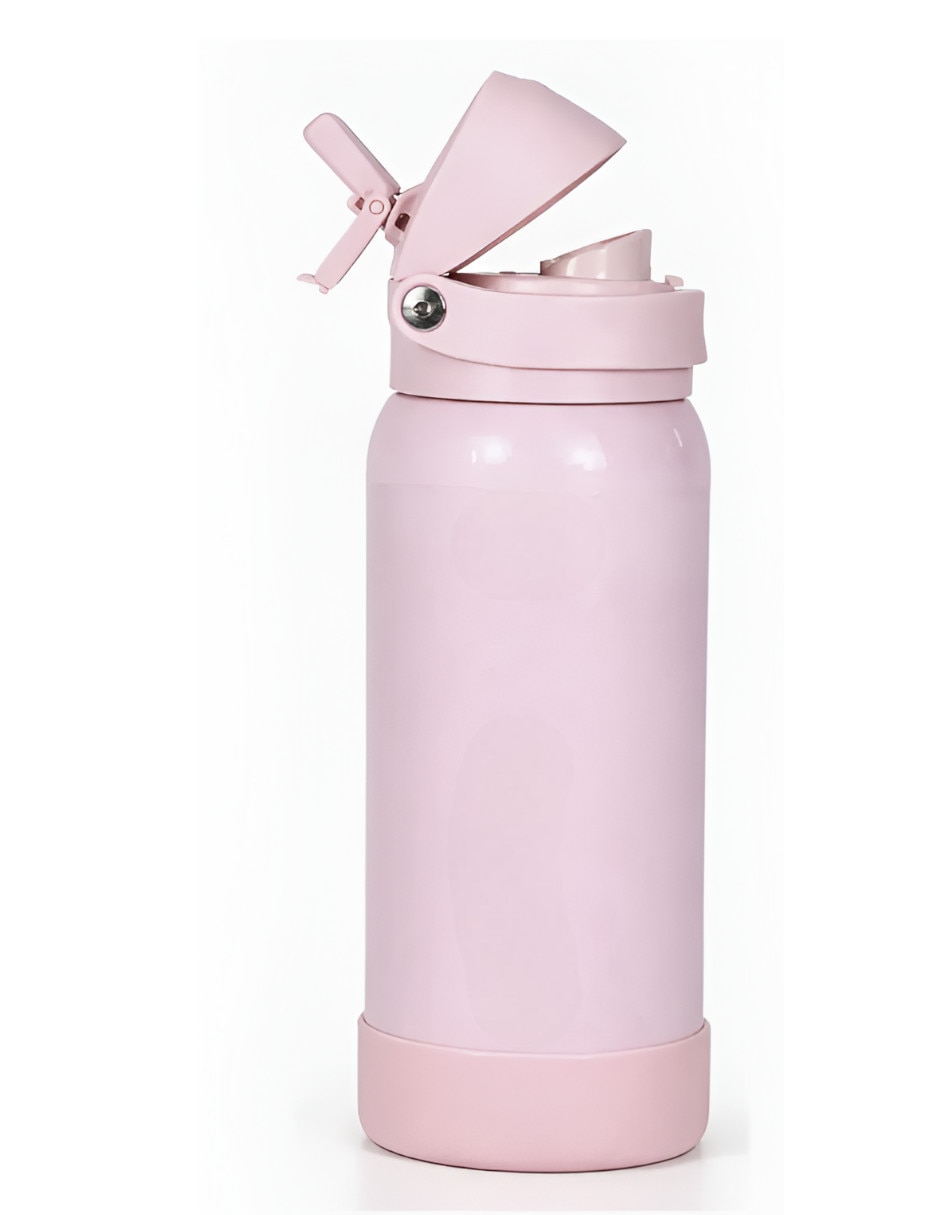 Termo de acero inoxidable con tapa flip top
