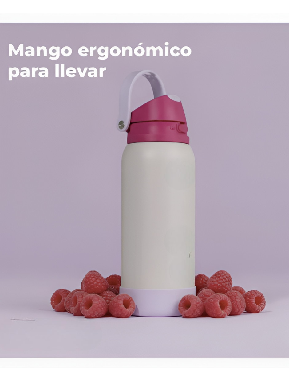 Termo de acero inoxidable con tapa flip top 3