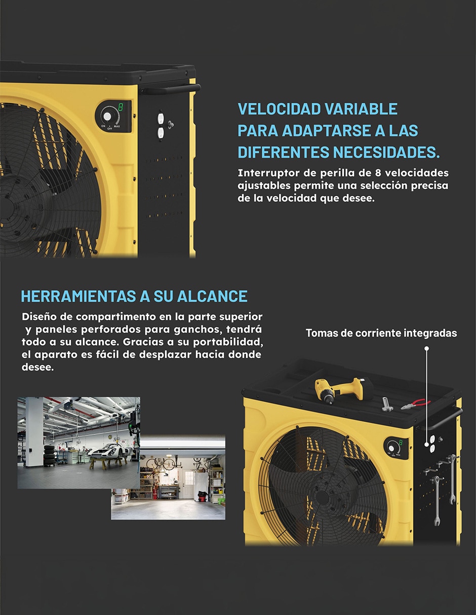 Ventilador de piso