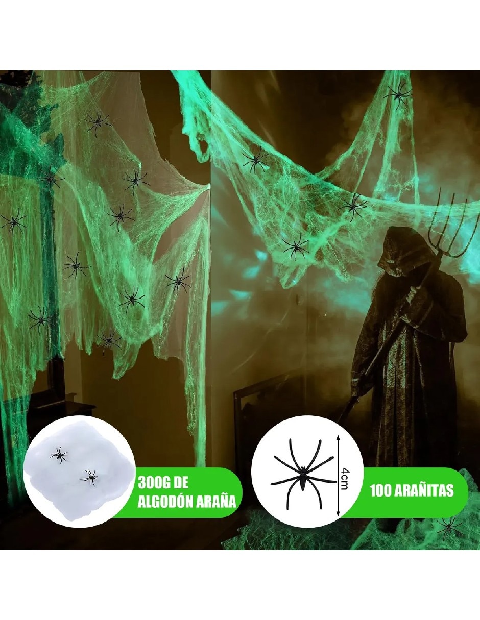 Set decoración con forma de araña 6
