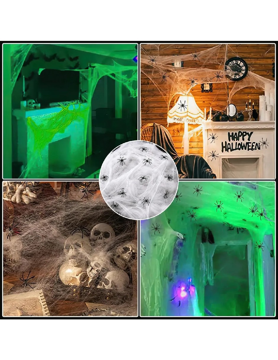 Set decoración con forma de araña 4