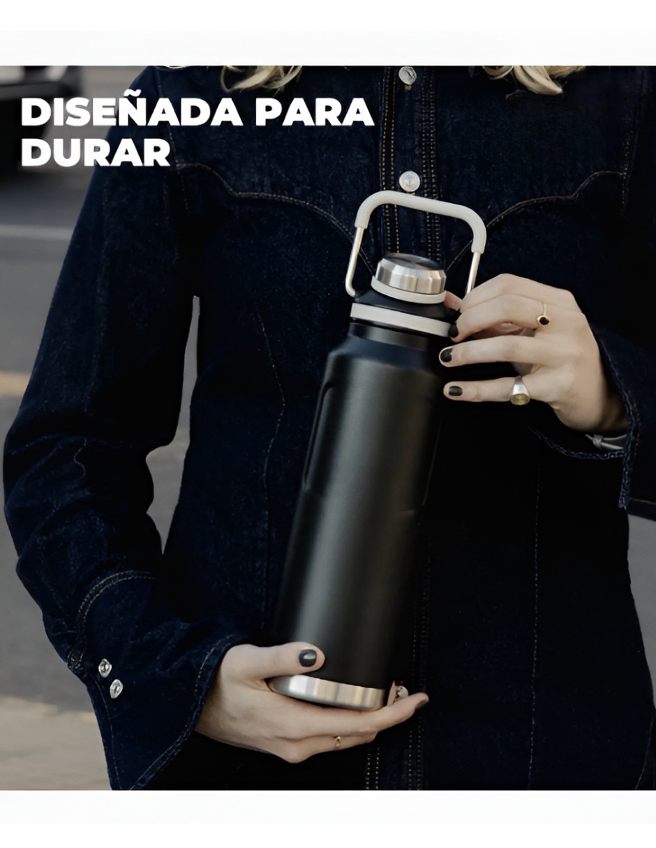 Termo de Acero inoxidable con tapa Flip top