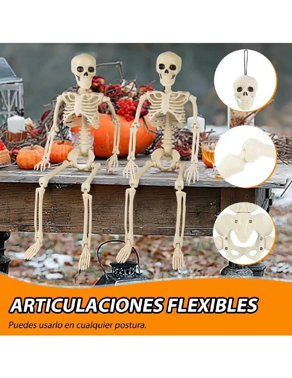 Set decoración con forma de Calavera 2