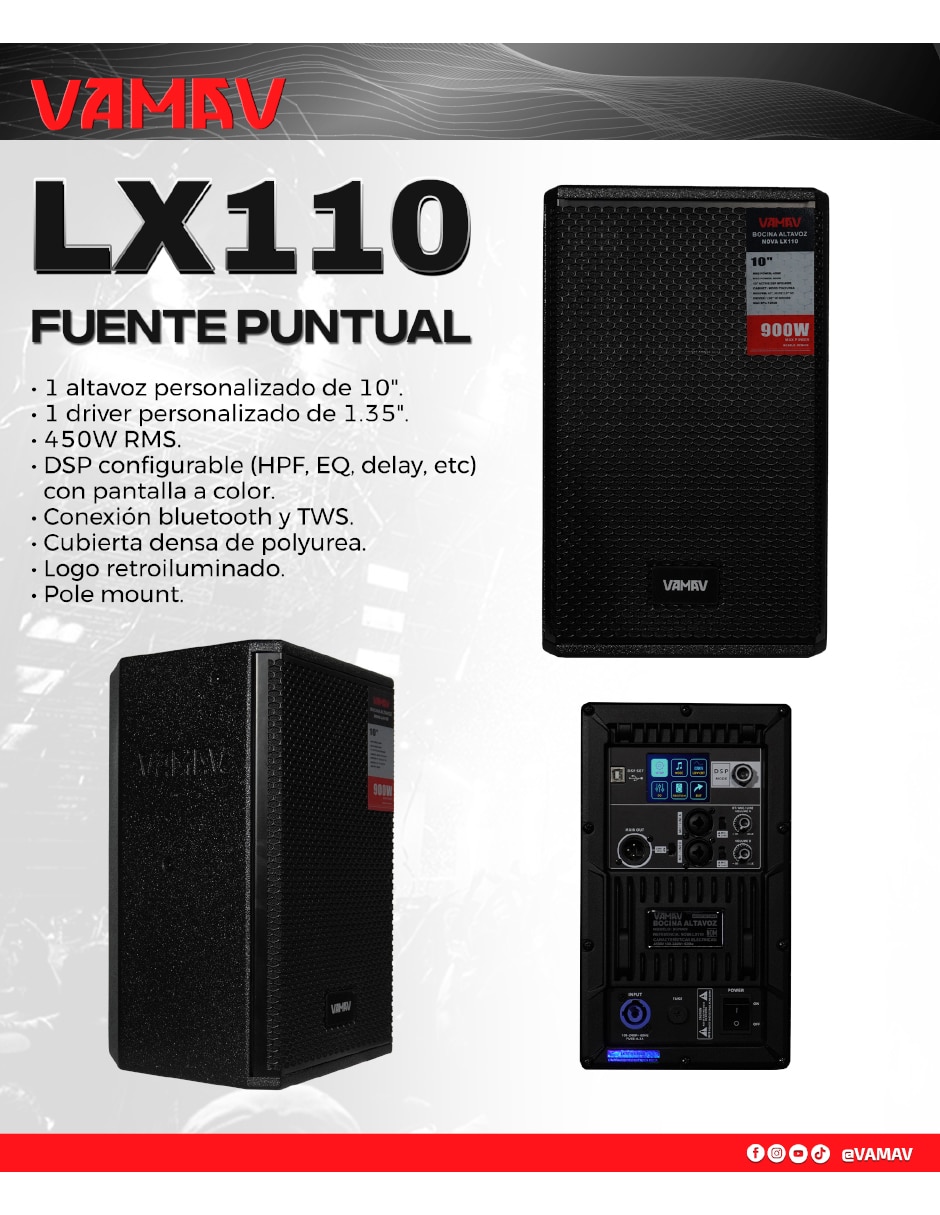 Bocina bluetooth 7