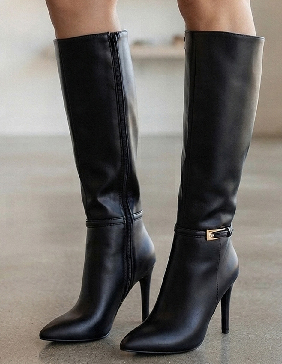 Bota Abajo de la rodilla 5875-404-A de Sintético para mujer 3