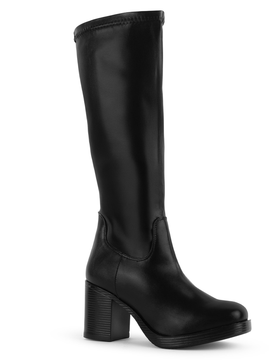 Bota Abajo de la rodilla 9504-343-A de Sintético para mujer 7