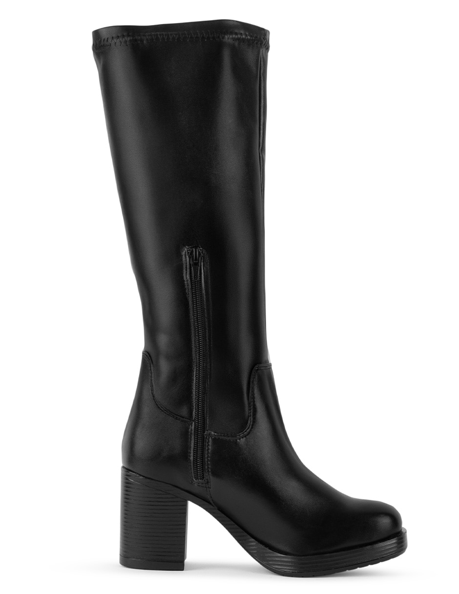 Bota Abajo de la rodilla 9504-343-A de Sintético para mujer 5