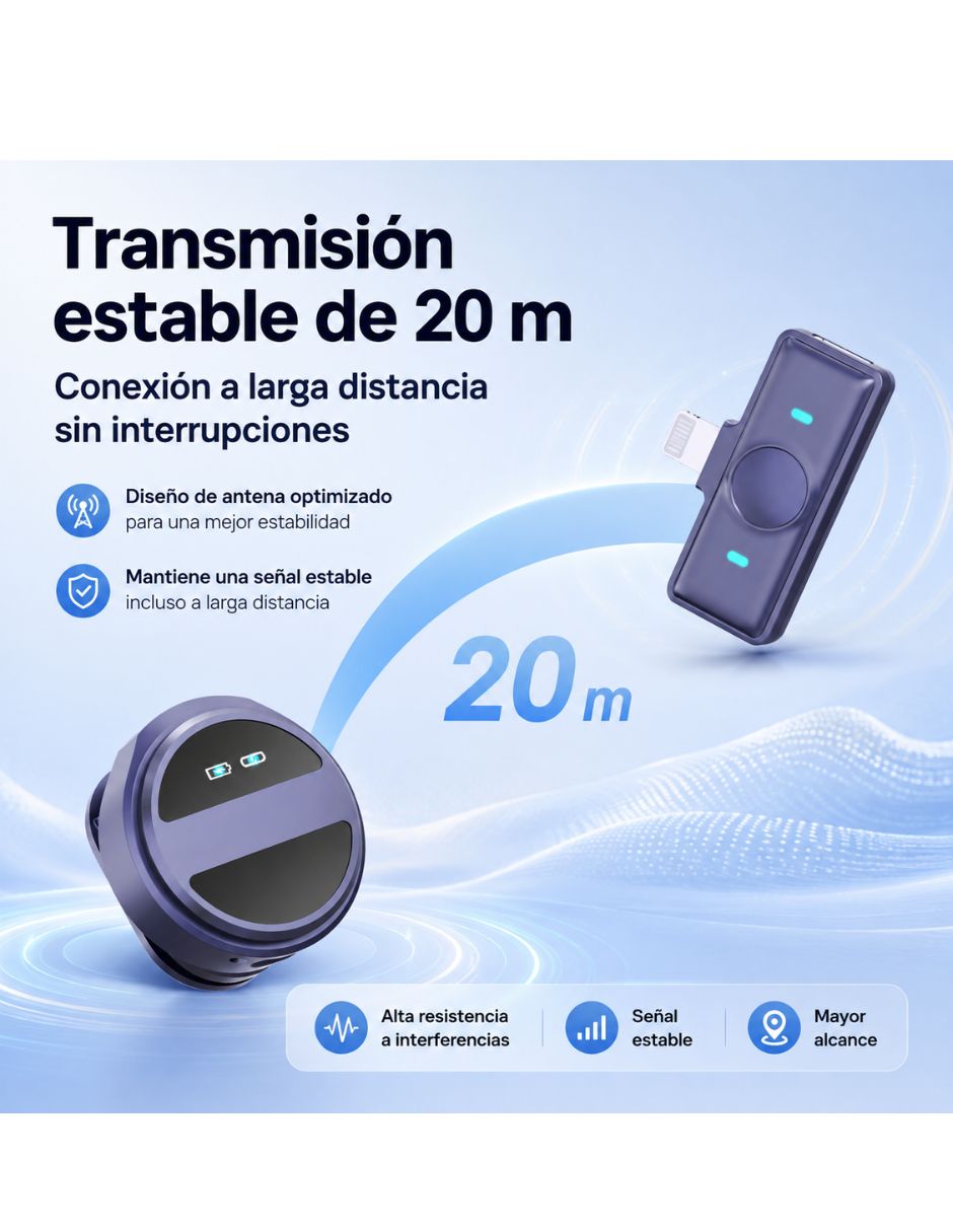 Set micrófono Inalámbrica 5