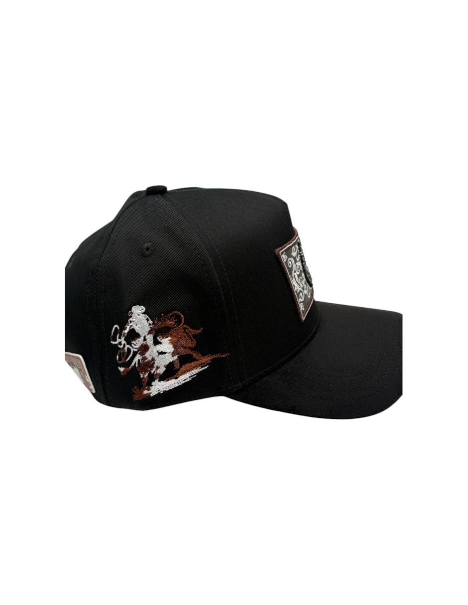 Gorra visera curva snapback casual para hombre 7