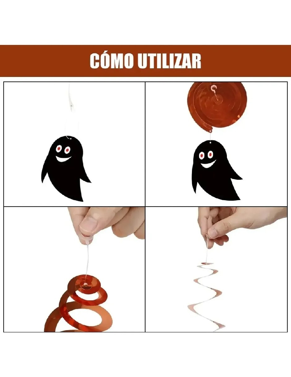 Set decoración con forma de Calabaza y gato 3
