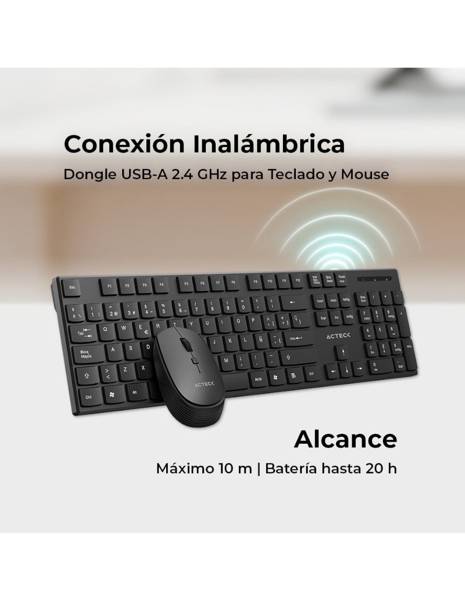 Mouse y teclado AC-943499 5
